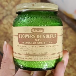 Vintage Medicine Jar